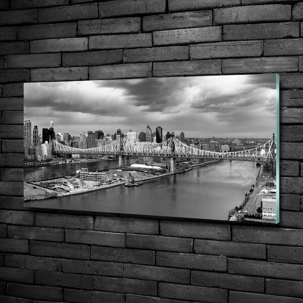 Foto obraz sklo tvrzené Now York osh-91922319