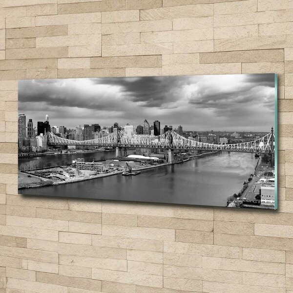 Foto obraz sklo tvrzené Now York osh-91922319