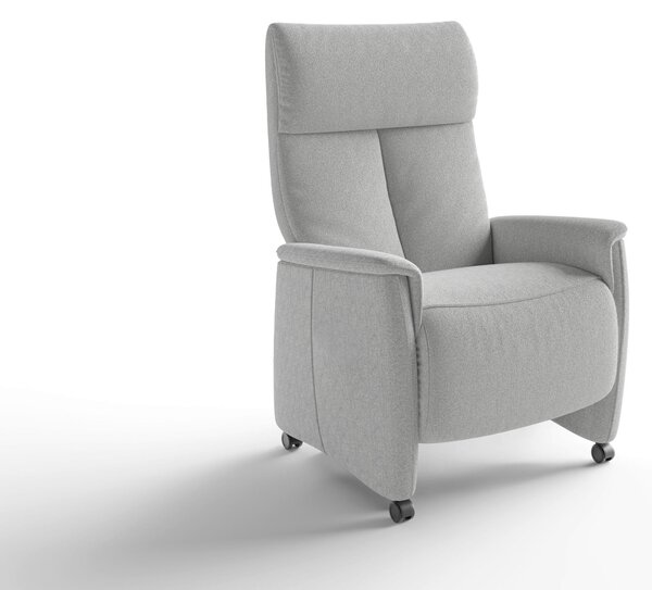 RELAXAČNÍ KŘESLO, textil, barvy stříbra Sit & More - Online Only křesla & taburety, Online Only