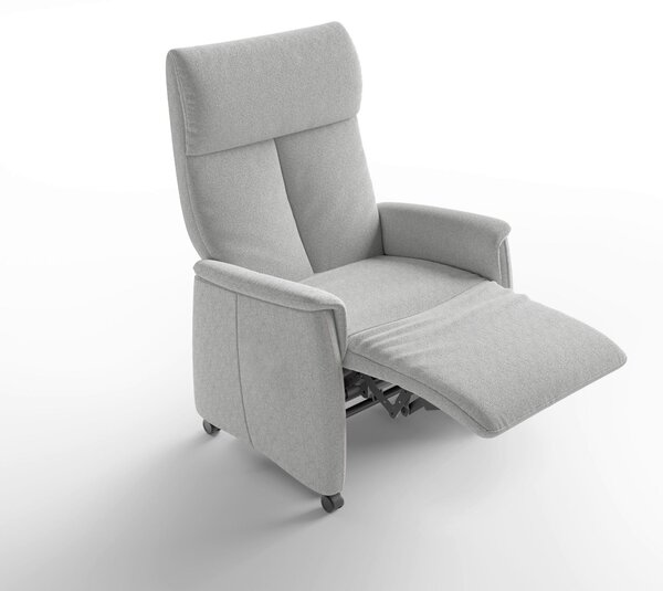 RELAXAČNÍ KŘESLO, textil, barvy stříbra Sit & More - Online Only křesla & taburety, Online Only