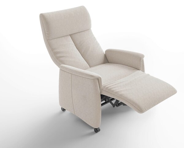 RELAXAČNÍ KŘESLO, textil, krémová Sit & More - Online Only křesla & taburety, Online Only