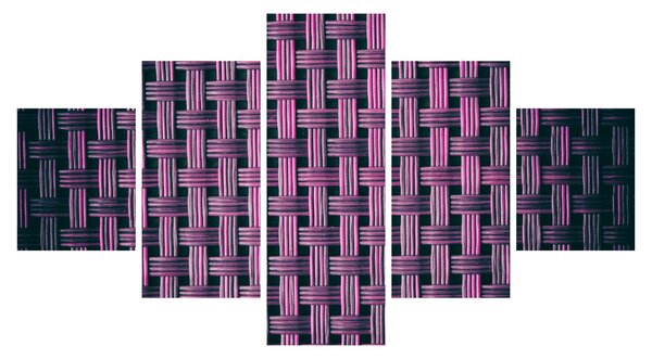 Obraz fialové textury (125x70 cm)