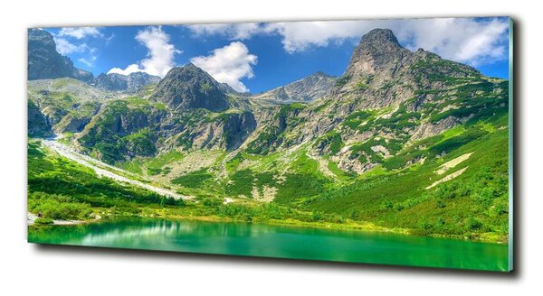 Foto-obrah sklo tvrzené Jezero v horách osh-92038877