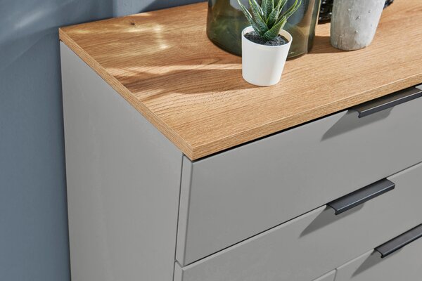 MIDI SKŘÍŇKA, šedá, barvy dubu, 60/106/32 cm home24 - Koupelnové série, Online Only