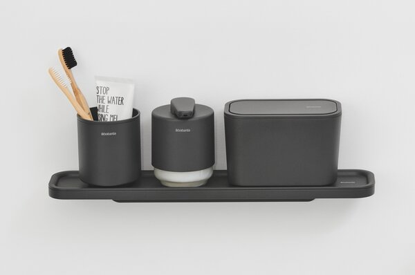Brabantia MindSet polička do koupelny, minerální tmavěšedá