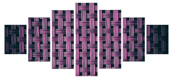 Obraz fialové textury (210x100 cm)