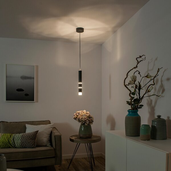 ZÁVĚSNÉ LED SVÍTIDLO, 12/12/120 cm - Závěsná světla