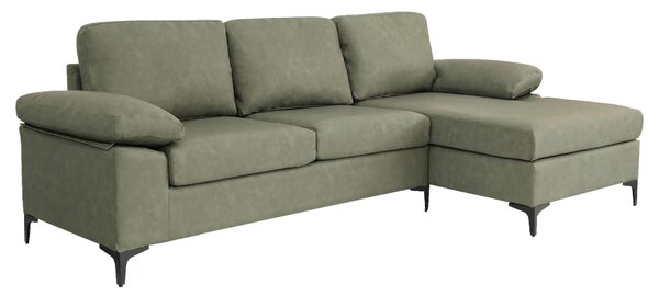 ROHOVÁ SEDAČKA, textil, zelená MID.YOU - Sedací soupravy, Online Only