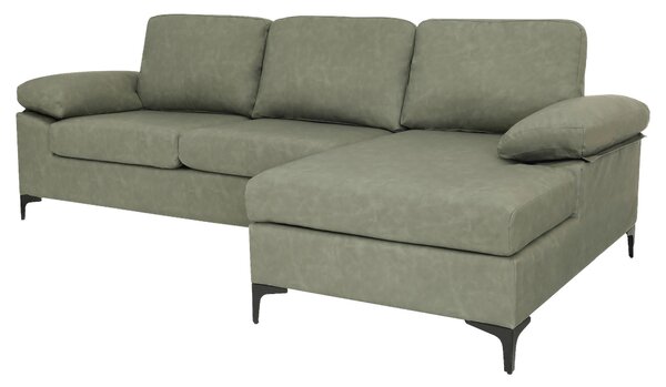 ROHOVÁ SEDAČKA, textil, zelená MID.YOU - Sedací soupravy, Online Only