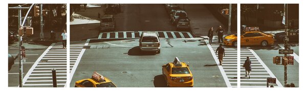 Obraz - New York (170x50 cm)