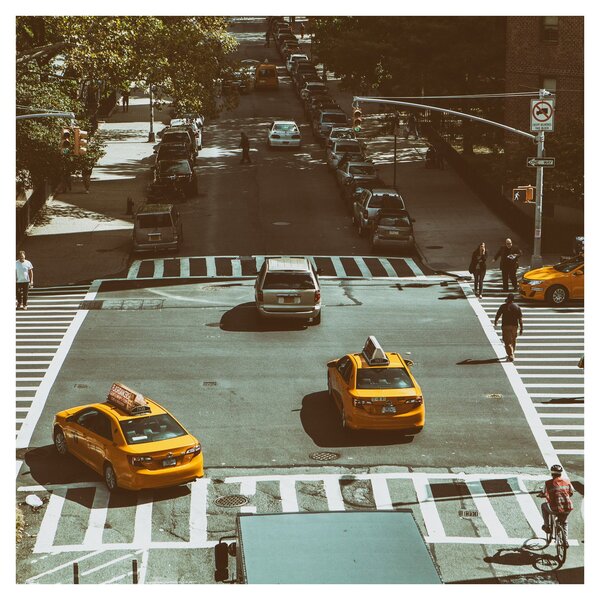 Obraz - New York (30x30 cm)