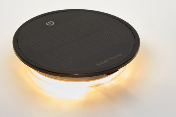 Kave Home Solární LED modul Sarlan Ø10 cm