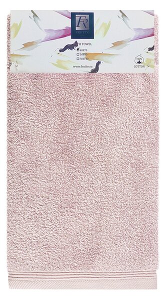 Froté ručník - růžová - 40 x 70 cm - 100% bavlna (500 g/m2)