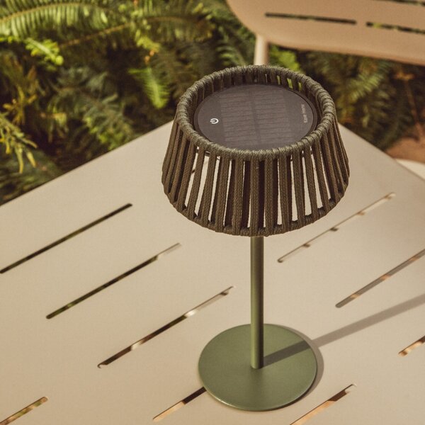 Kave Home Solární LED modul Sarlan Ø10 cm