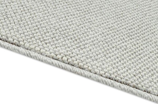 Breno Kusový koberec LOOM 4300 Silver, 60x100 cm, Šedá/Stříbrná