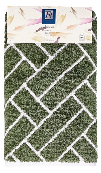 VIP froté ručník - zelená - 50 x 90 cm - 100% bavlna (630 g/m2)