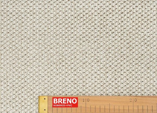 Breno Kusový koberec LOOM 4300 Cream, 60x100 cm, Bílá