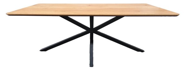 Jídelní stůl s deskou v dubovém dekoru 90x160 cm Cesura – Unique Furniture
