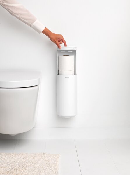 Brabantia MindSet Stojan na toaletní papír, minerální svěží bílá