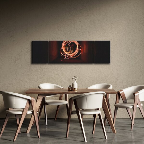 Obraz - čáry v tunelu (170x50 cm)