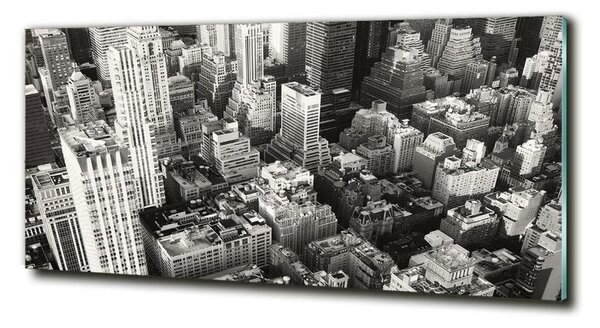 Fotoobraz skleněný na stěnu do obýváku New York ptačí pohled osh-93794571