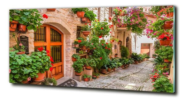 Foto obraz skleněný horizontální Okouzlující ulička osh-93996626