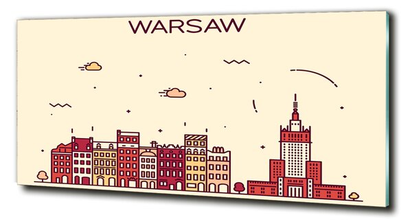 Foto obraz sklo tvrzené Varšava Polsko osh-94037716