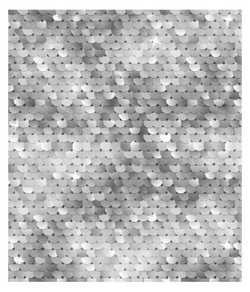 Samolepící fólie Flitry stříbrné , šíře 45 cm