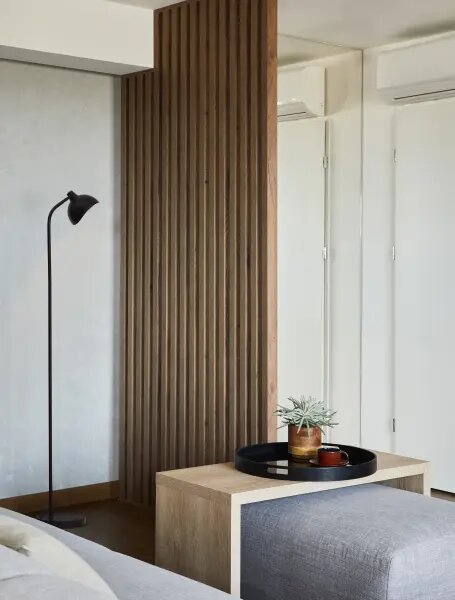 Designová stojací lampa Geeti – E14