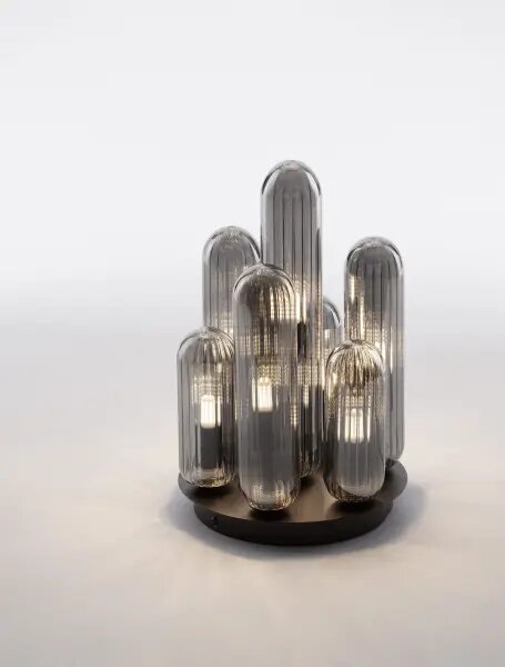 Designové stropní svítidlo Gustave B 6 Světla šedá