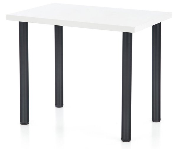 Stůl Modex 2 90 bílý / černý Halmar