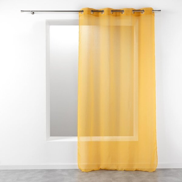 Žlutá záclona 140x240 cm Telma – douceur d'intérieur
