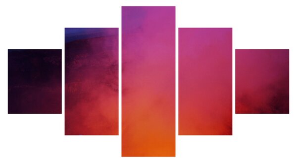 Obraz - vulkán (125x70 cm)