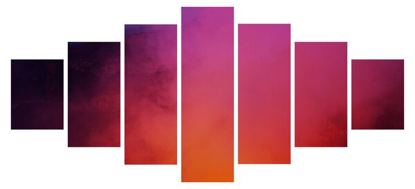 Obraz - vulkán (210x100 cm)