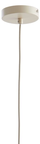 Béžové závěsné svítidlo s textilním stínidlem ø 28 cm Itela – Light & Living