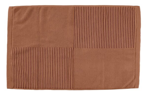 Koupelnová předložka v terakotové barvě 50x80 cm Classic – Zone