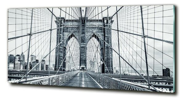 Foto obraz sklo tvrzené Brooklynský most osh-94990249