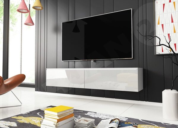 TV stolek Dlone 140, Barva: černý grafit, Osvětlení: bez osvětlení 5903211316715