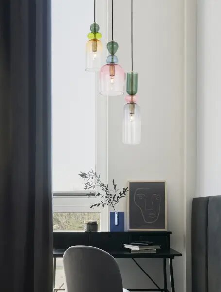 Retro lustr Murano 41.7 Barevné