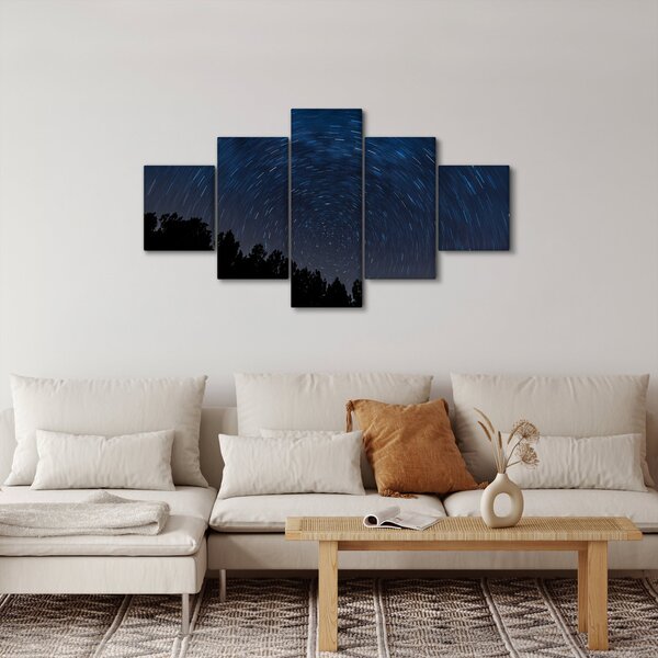 Obraz noční oblohy (125x70 cm)