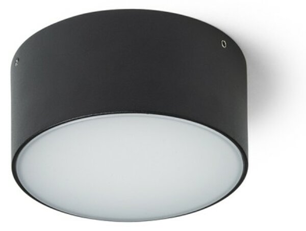 RED - DESIGN RENDL RENDL LARISA OUT 12 přisazená černá 230V LED 10W IP65 3000K/4000K/5700K R14124