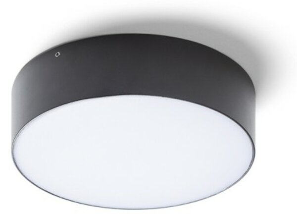 RED - DESIGN RENDL RENDL LARISA OUT 22 přisazená černá 230V LED 20W IP65 3000K/4000K/5700K R14126