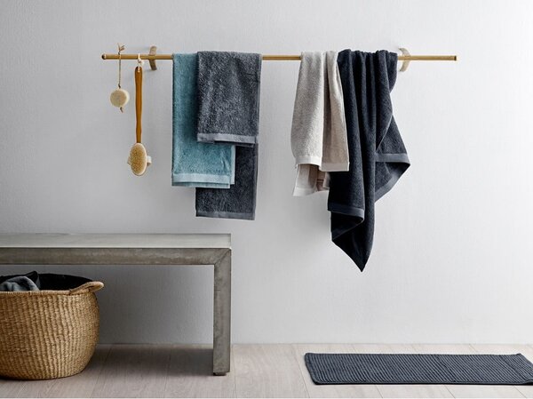 Světle šedý froté bavlněný ručník 30x30 cm Comfort – Södahl