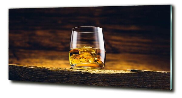 Foto-obraz fotografie na skle Bourbon ve sklenici osh-95142140