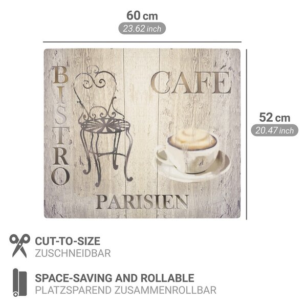 Kryt na sporák z PVC 60x52 cm Bistro – Wenko