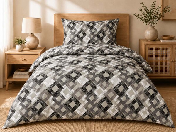 Jahu Cotton House Echo bavlněné povlečení Rozměr: 1x 70 x 90 a 1x 140 x 200 cm