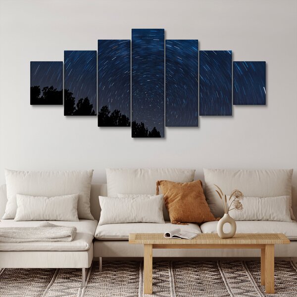 Obraz noční oblohy (210x100 cm)
