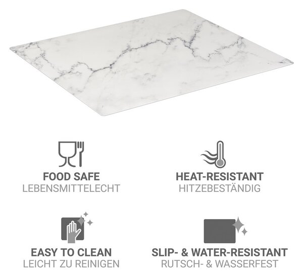 Kryt na sporák z PVC 60x52 cm Marble – Wenko