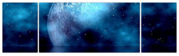Obraz Měsíce nad hladinou moře (170x50 cm)