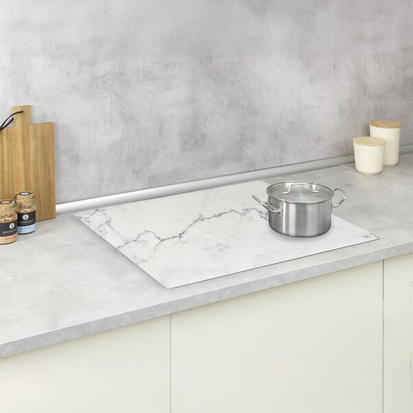 Kryt na sporák z PVC 60x52 cm Marble – Wenko